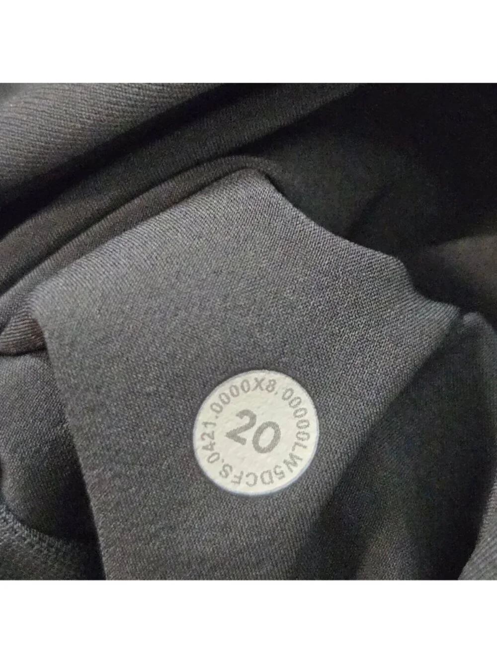 Lululemon Women's Size 20 Keep Moving Pull-On Ankle Pants 7/8 High-Rise Grey